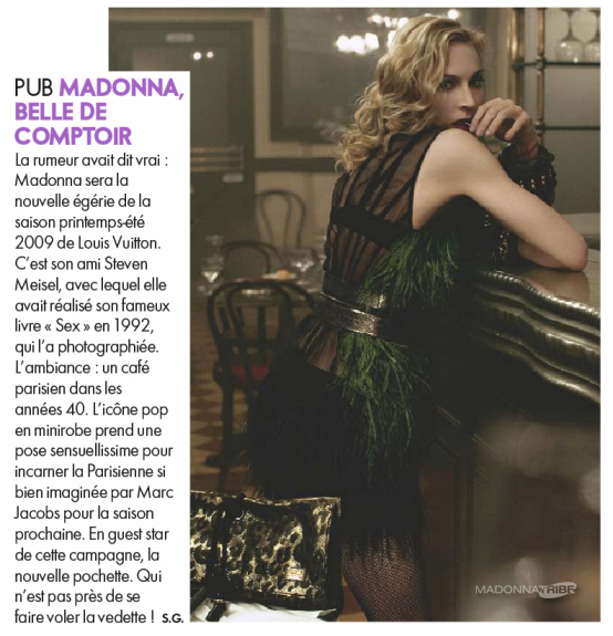 Madonna for Louis Vuitton - MadonnaTribe Decade